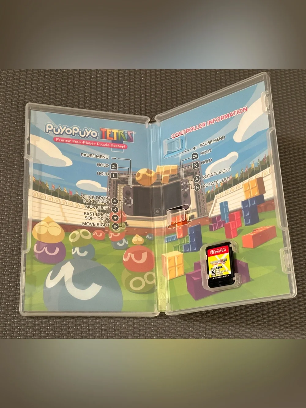 Puyo Puyo Tetris - Nintendo Switch Game with case